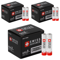 Swiss Advance AAA電池, 20入, 3個