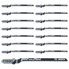 BOSCH 博世 木材用曲線鋸片 T119BO, 15個