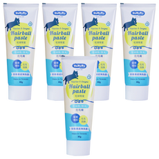 Hu'RuRu 牛磺酸酵素化毛膏, 維持腸胃蠕動幫助消化, 綠茶萃取消臭配方, 補充貓咪必要的胺基酸營養素, 80g, 5條