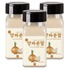 바른미각 양파분말, 3개, 60g