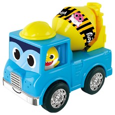 pinkfong 碰碰狐 迷你工程車系列玩具,攪拌車, 不適用, 1組