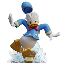 魔力風暴 100周年系列 滑滑唐老鴨公仔, 1個