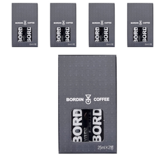 BORDIN 冰滴咖啡原液 經典黑款, 25ml, 2瓶, 5組