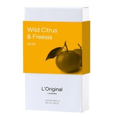 L'Original LONDON 洛瑞歐 精品車用香氛補充裝 2入, 野柑桔與小蒼蘭, 1盒