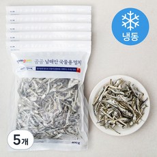 곰곰 남해안 국물용 멸치, 400g, 5개