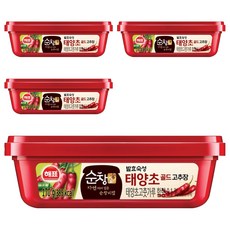 순창궁 태양초 골드 고추장, 170g, 4개