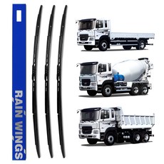 레인윙스 상용차 전용 카고 믹서 덤프 와이퍼 운전석 + 조수석 3종 세트, 현대 뉴파워트럭 상용차 2004년~