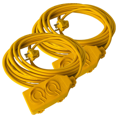 Angplus 2孔延長線, 8m, 2個