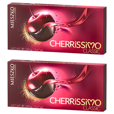MIESZKO 美仕格 櫻桃醉心巧克力, 104g, 2盒