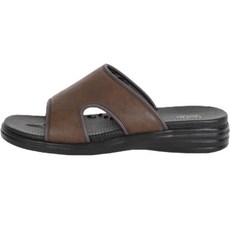 DODO partners 男款雙層緩衝柔軟拖鞋, 棕色, 270