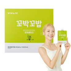 VIVLIV 蛋白奶昔粉隨身包 綠茶口味, 280g, 1盒