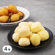 국내산 깐 조림감자, 500g, 4개