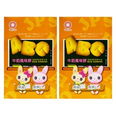 旺揚 ABC牛奶餅, 牛奶, 80g, 2盒