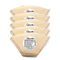 Life smile 原豆咖啡濾紙 小, 100個, 5個