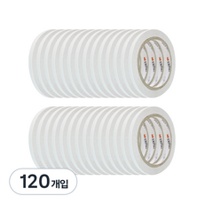 엠파이어 산업용 양면테이프 7mm x 20m, 화이트 반투명, 120개입