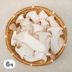 구이용 새송이 버섯 슬라이스, 500g, 6개