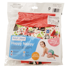 Splash About Brand New Happy Nappy 全新3D游泳尿布褲 森林遊樂園, XXL, 1件