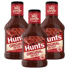 Hunt's 原味烤肉醬, 510g, 3個