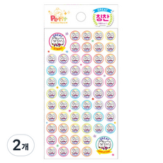 DA5288 칭찬 GREAT 쿠룸이ver.1, 혼합색상, 2개