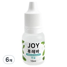 조이후레바 아로미조이 슬라임재료 10ml, 6개, 멘솔