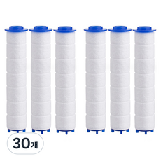 모나코올리브 전국민 수압상승 절수 필터 샤워기 전용 필터, 30개, 무향