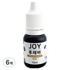조이후레바 아로미조이 슬라임재료 10ml, 6개, 커피
