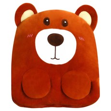 USB暖腳墊, 單一商品, 棕熊