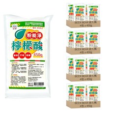 BEER BEAR 皮久熊 粉能淨檸檬酸 MY-9111, 450g, 16包