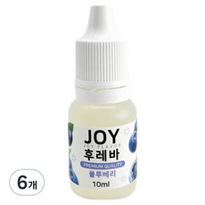 조이후레바 아로미조이 슬라임재료 10ml, 6개, 블루베리