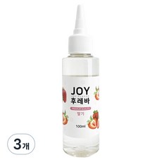 조이후레바 아로미조이 슬라임재료 100ml, 3개, 딸기