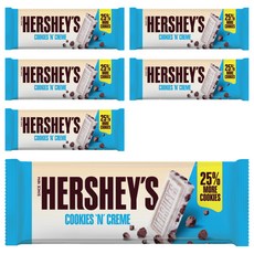 HERSHEY'S 好時 巧酥可可片 奶油口味, 40g, 6片