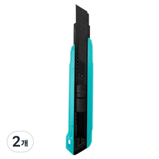 월드크린 프로 커터칼 대형 18mm, 블루, 2개