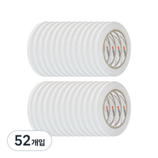 EMPIRE 雙面膠帶 7mm x 30m, 白色半透明, 52入