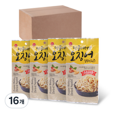 썬푸드 땅콩버터맛 오징어 조미건어포, 40g, 16개
