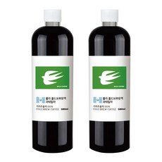 룰리커피 더치커피 콜드브루 커피원액 과테말라, 2개, 1개입, 500ml