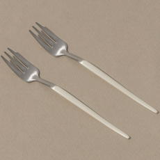 ssueim Mariebel甜點叉, 2個, 乳白色