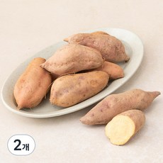 친환경 호박고구마, 1kg, 2개