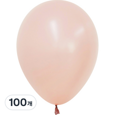 Sempertex 氣球 30cm, 100個, 粉彩暮光玫瑰色