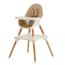 PETITLAPIN 孩童用Mono 3合1高腳餐椅, 米色