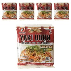 오타후쿠 야끼우동 스키야키 맛 2인분, 5개, 420g