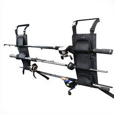 BOOMS FISHING VBC 車用座椅釣竿架 BFRMVBC003K2 2入, 黑色