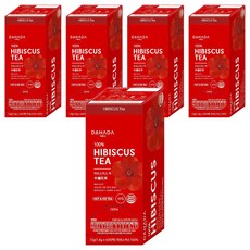 다하다 히비스커스차, 1.8g, 40개입, 5개