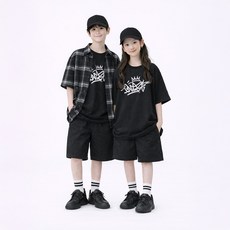 Rosy&Low 青少年 兒童款寬版基本夏季短褲 SK002