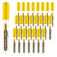 monAmi Pro油漆筆 黃色, 1 種顏色, 24入