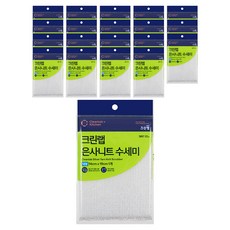 크린랩 은사니트 수세미 대, 20개
