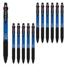 JAVAPEN Jet 3色原子筆 1.0mm, 藍色, 12入