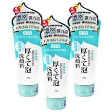水平衡 台灣公司貨 水感泡泡洗面乳 控油, 100g, 3條