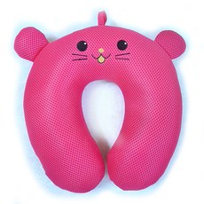 動物造型頸墊, 粉色的
