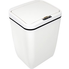 LIFE LANCE 自動感應垃圾桶 12L, 白色