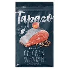 Tapazo 成幼貓用 凍乾雙饗宴 低敏配方乾糧 鮭魚 凍乾雞肉, 907g, 1包